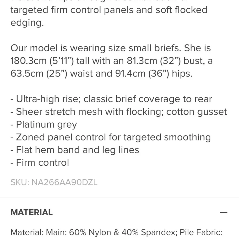 High waisted briefs size S - Picture 5 of 6